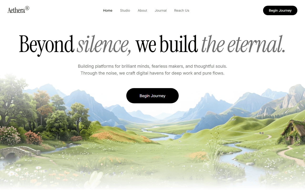Aethera Digital 3D Experience Studio