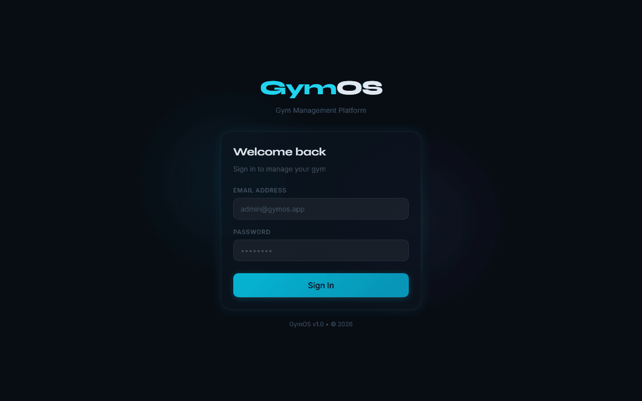 GymOS Enterprise Fitness Management